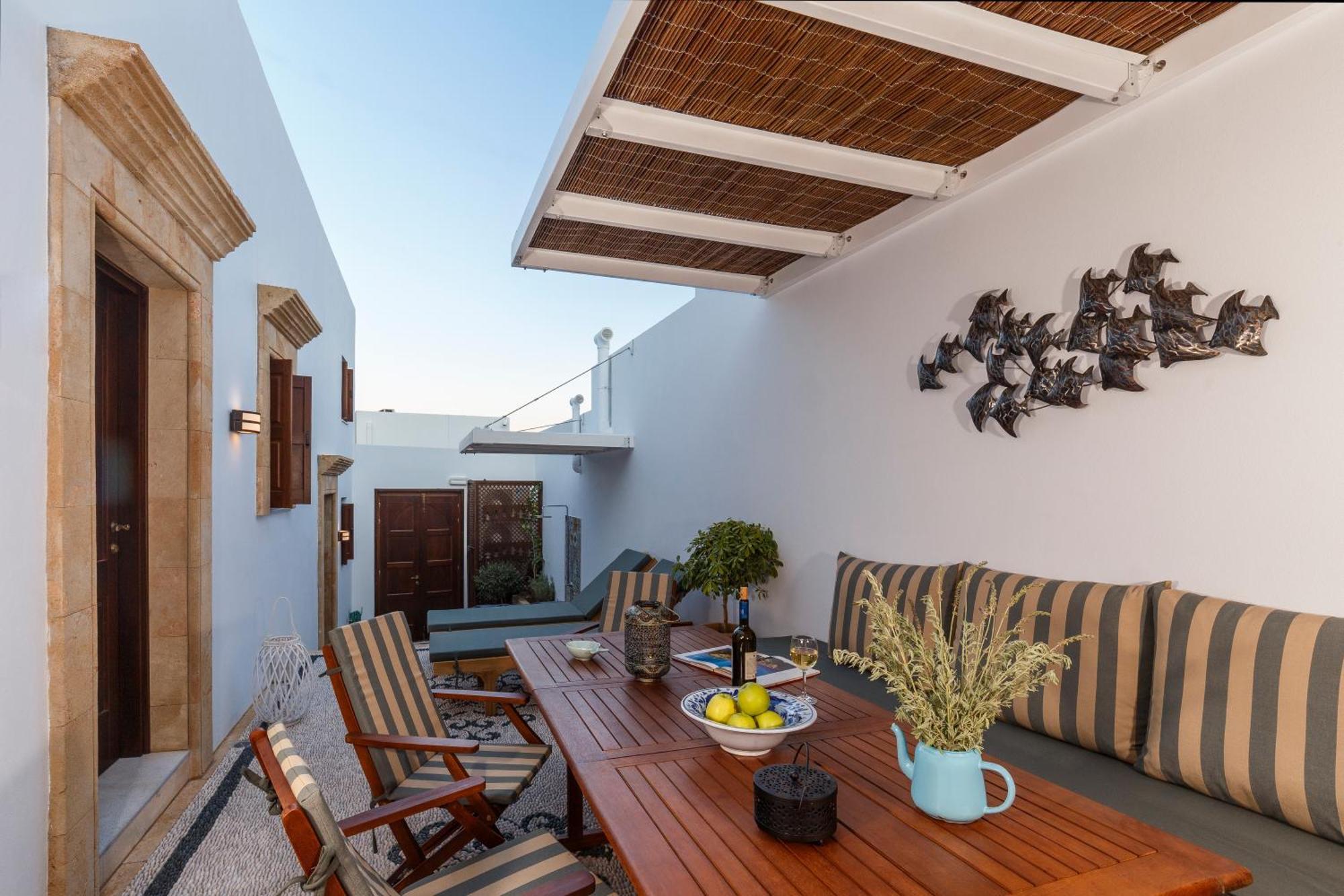 Lindos Vista Luxury Villa ภายนอก รูปภาพ