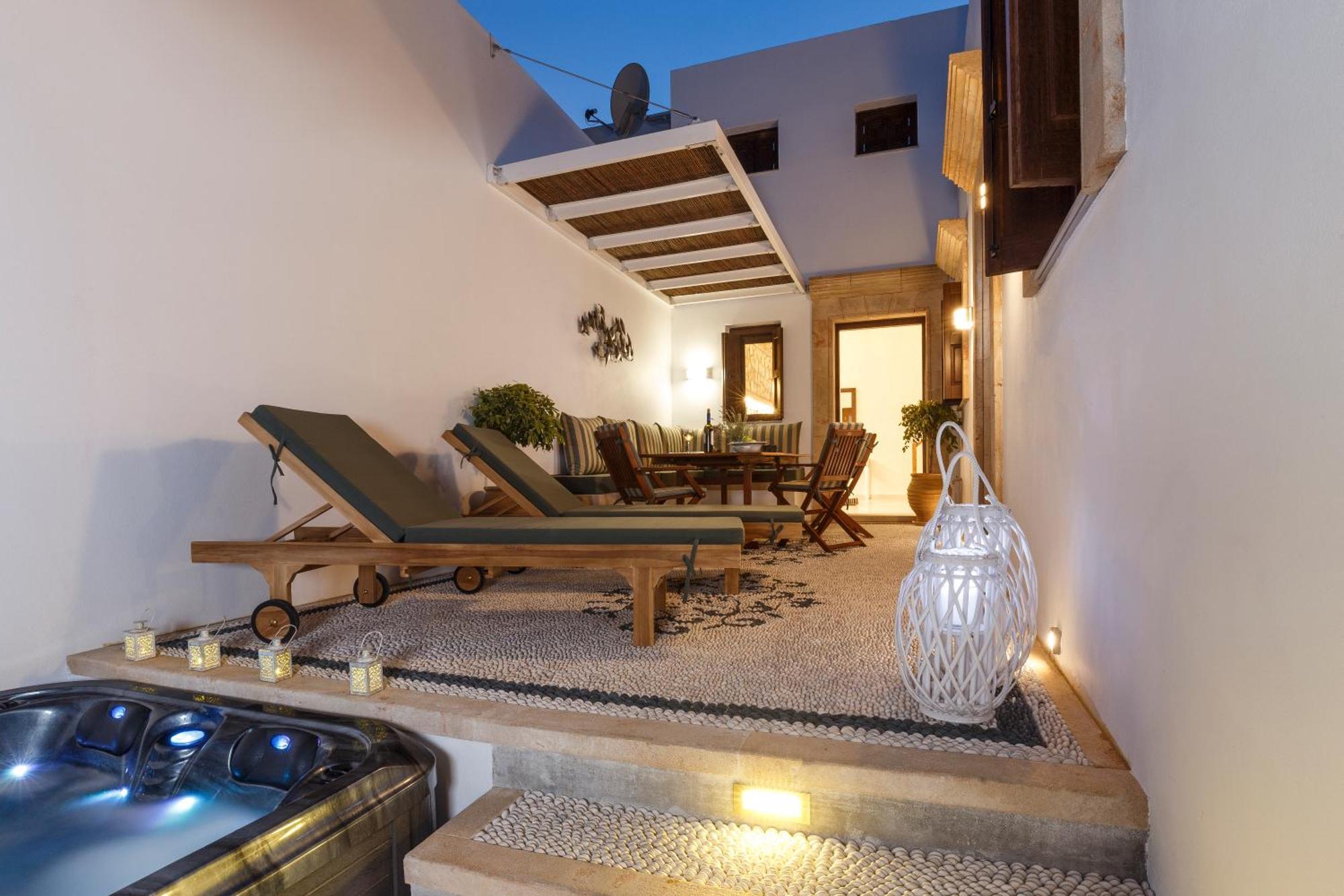 Lindos Vista Luxury Villa ภายนอก รูปภาพ
